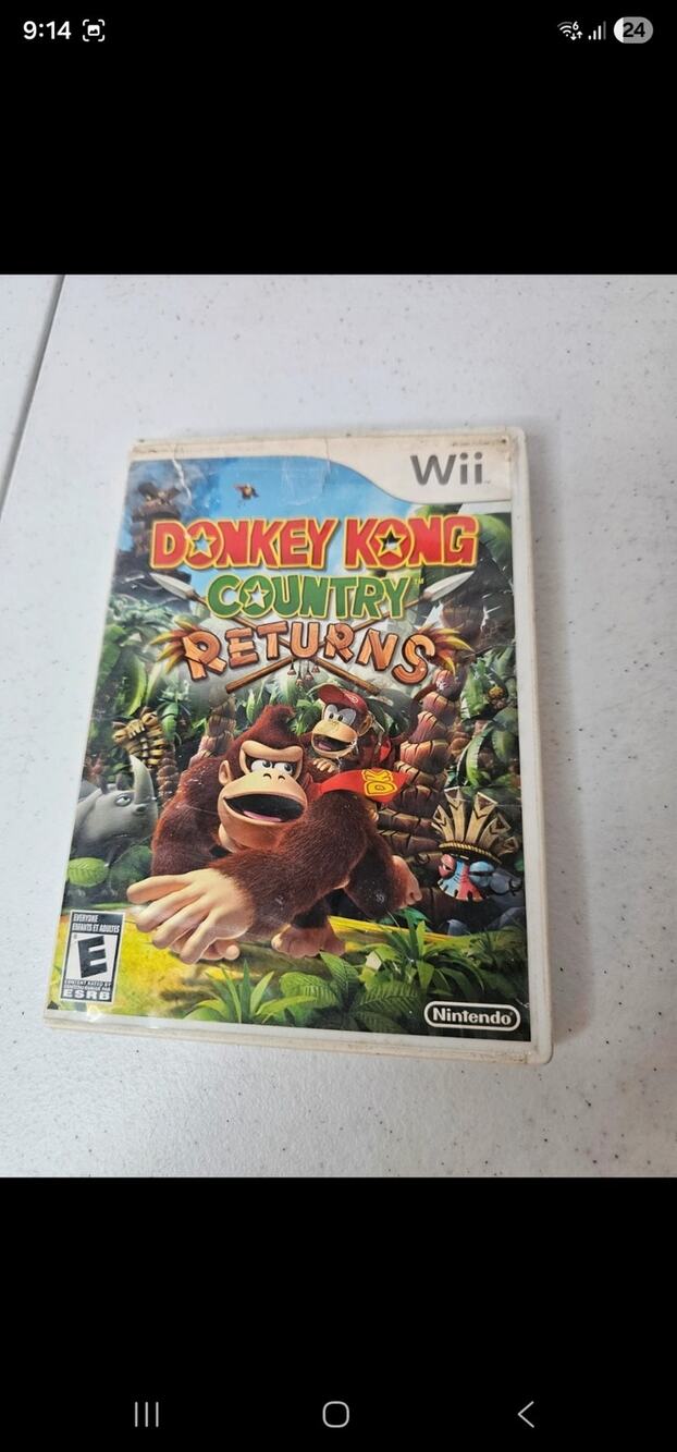 Donkey Kong Country Returns Wii game